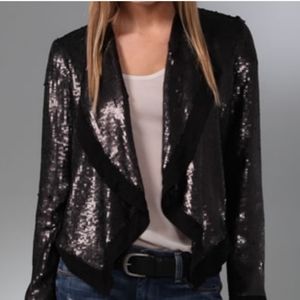 Club Monaco Cora Sequin Blazer Size Small
